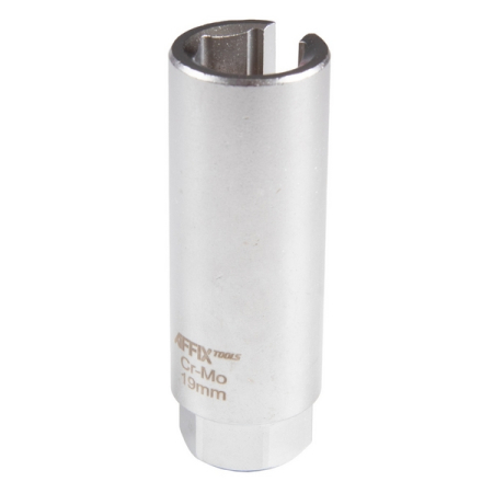 Головка для кислородных датчиков, 19 мм, разрезная, глубокая, AFFIX AF10360319