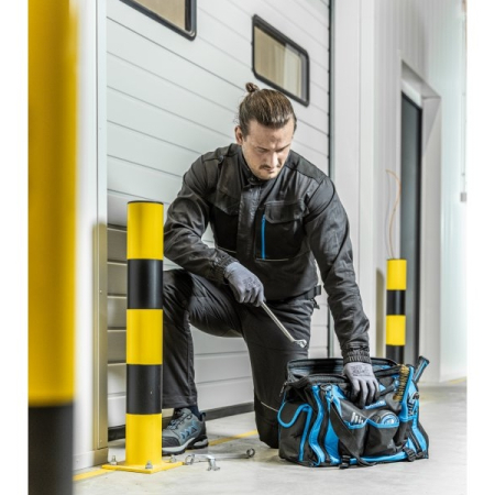 Сумка для инструментов электрика Heavy Duty, 30 карманов, 430x200x370 мм, HOEGERT HT7G200