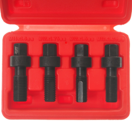 Набор метчиков для восстановления резьбы ступицы колеса JTC-5433 Набор метчиков для восстановления резьбы ступицы колеса JTC-5433