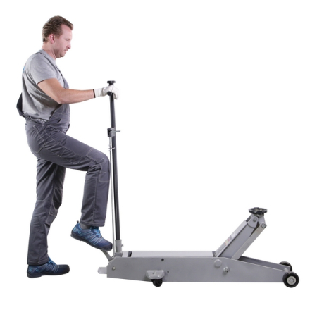 Подкатной гидравлический домкрат, 5 тонн, KRAFTWELL KRWFJ5