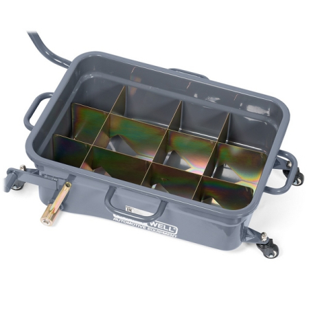 Емкость для сбора отработанного масла, объем 65 л, на колесах KraftWell KRW1851