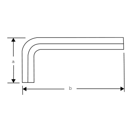 BAHCO NS320-7 Шестигранник Г-образный искробезопасный, 7 мм BAHCO NS320-7 Шестигранник Г-образный искробезопасный, 7 мм