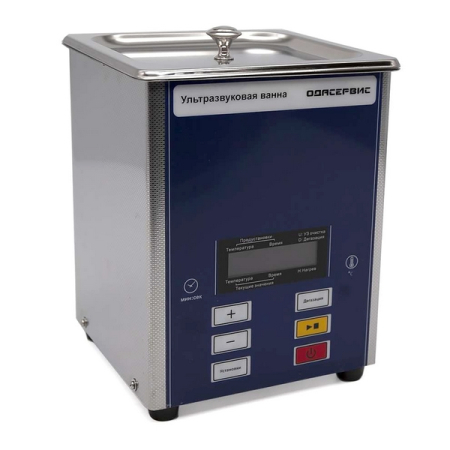 Ультразвуковая ванна 1,3 л, с ЖК-дисплеем, подогревом и дегазацией ОДА Сервис ODA-LD13