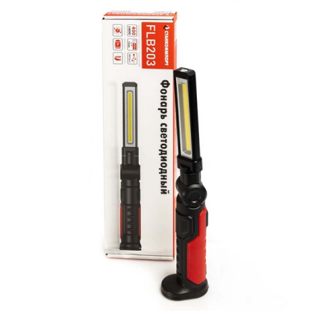 Фонарь светодиодный, складной, аккумуляторный, СТАНКОИМПОРТ FLB203