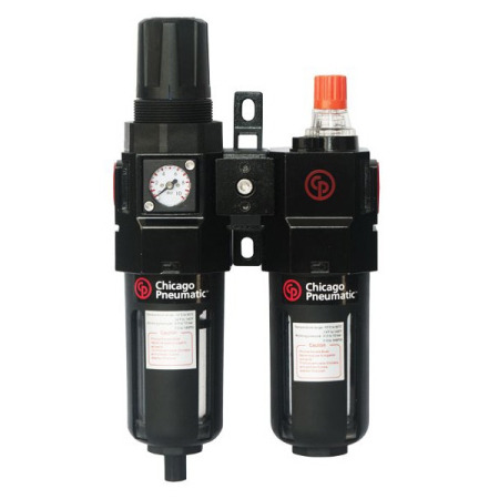 Фильтр-регулятор-лубрикатор 1/2 дюйма 2580 л/мин Chicago Pneumatic 8940171929