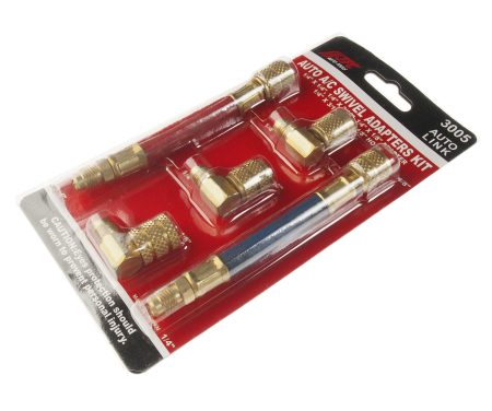 Набор адаптеров для заправки автокондиционера (R-12) JTC-3005 Набор адаптеров для заправки автокондиционера (R-12) JTC-3005