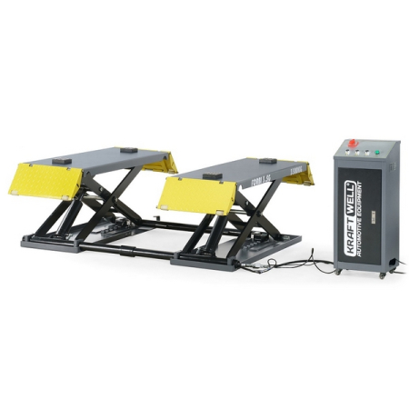 Подъемник ножничный электрогидравлический шиномонтажный, 3.5 т, KraftWell FORBI 3.5G (380V)