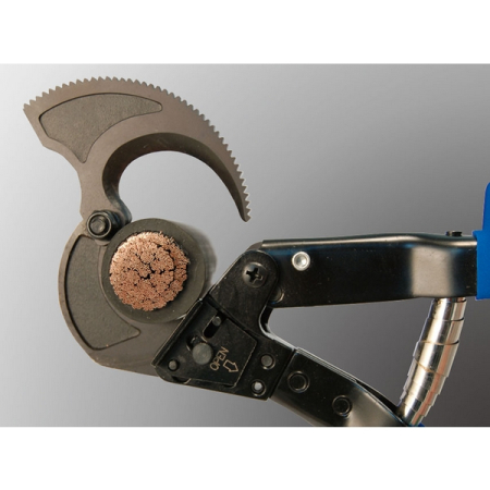 KING TONY 6AD10-325 Кабелерез усиленный с трещоткой 255 мм