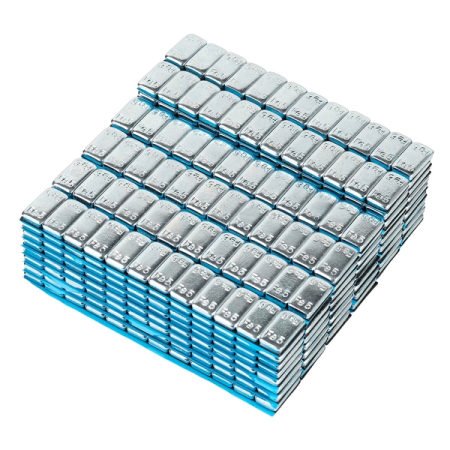 NORDBERG W5FR2 Грузики самоклеящиеся (12x5г, L=12см) Fe закругленные, 50 лент