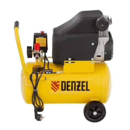 Компрессор воздушный безмасляный, прямой привод, Denzel DLC1300/24