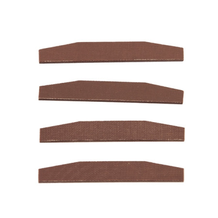 Ремкомплект для пневматической угловой шлифовальной машины (УШМ) QB-115, лопасти ротора 4 шт, MIGHTY SEVEN QB-115T19