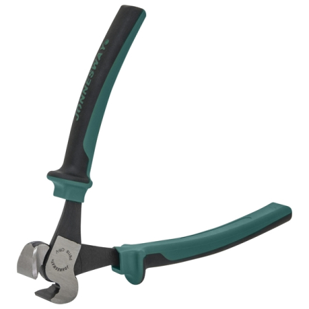 Кусачки торцевые с двухкомпонентными рукоятками, 200 мм, Jonnesway P6118