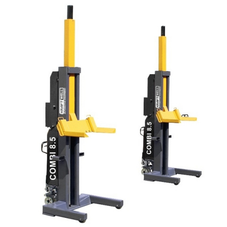 Колонны подкатные электрогидравлические, 2x8,5 т, беспроводные KRAFTWELL COMBI8.5/2