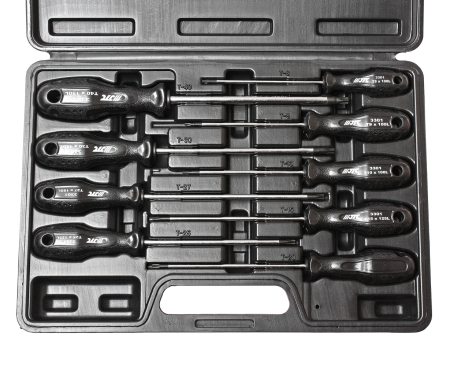 Набор отверток TORX T8х100мм-T40х150мм 9 предметов JTC