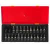 Набор бит-головок 1/2" HEX, TORX, SPLINE, 25 предметов, JTC-K4251