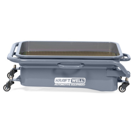 Емкость для сбора отработанного масла, объем 65 л, на колесах KraftWell KRW1851