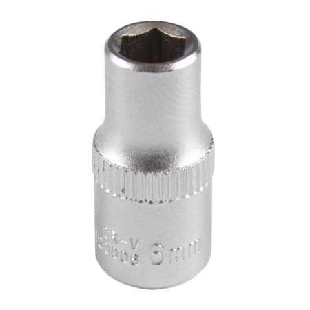Головка торцевая стандартная шестигранная 1/4", 6 мм, AFFIX AF00020006