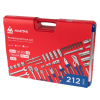 Набор инструментов универсальный, 212 предметов, Мастак 01-212C Набор инструментов универсальный, 212 предметов, Мастак 01-212C