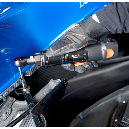 BAHCO BCL31R1K1 Трещотка аккумуляторная, квадрат 1/4 дюйма, 57 Нм, 12 В, комплект