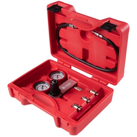 Манометры для проверки ЦПГ бензиновых двигателей, 6 предметов, МАСТАК 120-60006C