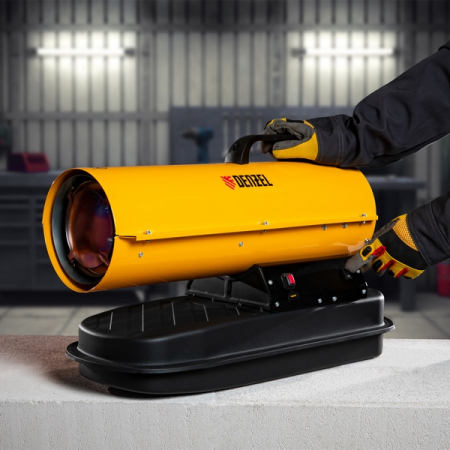 Тепловая пушка дизельная 20 кВт, 500 м3/ч Denzel DHG-20