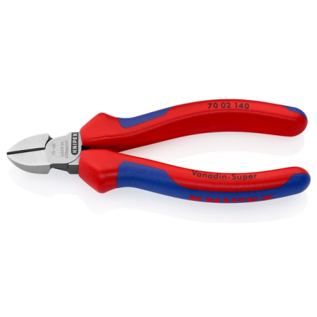 Бокорезы, 140 мм, фосфатированные, двухкомпонентные ручки, KNIPEX KN-7002140SB