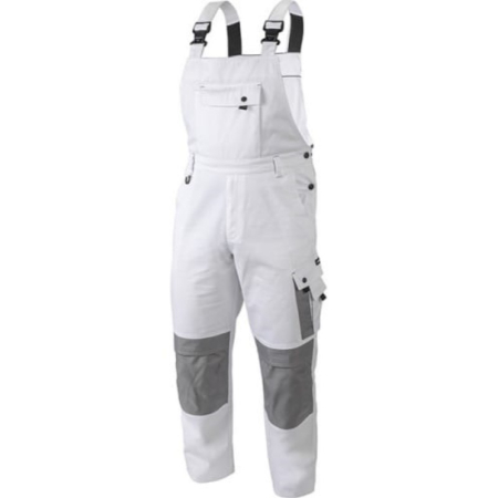 Рабочий комбинезон белый HOEGERT Salm, размер S, HT5K362-S Рабочий комбинезон белый HOEGERT Salm, размер S, HT5K362-S