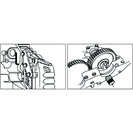 Набор фиксаторов ГРМ дизельных двигателей Volvo JTC-4434 Набор фиксаторов ГРМ дизельных двигателей Volvo JTC-4434
