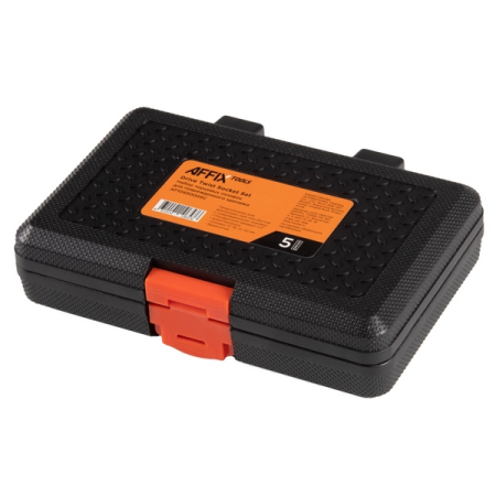 Набор торцевых головок для поврежденных гаек и болтов, 17-22 мм, 5 предметов, AFFIX AF10930005C