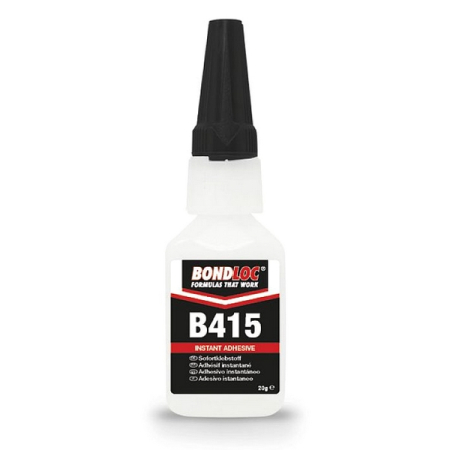 Клей моментальный цианоакрилатный для металлов, 20 г, блистер, BONDLOC B415