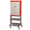 BAHCO 1495CD60WRED Инструментальный шкаф на открытой тележке, красно-серый