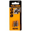 Набор вставок (бит) 1/4", Pozidriv PZ1, 25 мм, 2 предмета TOLSEN TT20217