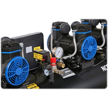 NORDBERG NCEO200/1000 Компрессор безмасляный 380В, ресивер 200л, 1000л/мин