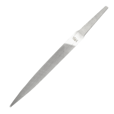 BAHCO 1-111-06-3-0 Напильник пазовый остроносый 150x15x1,9 мм, бархатный, без ручки