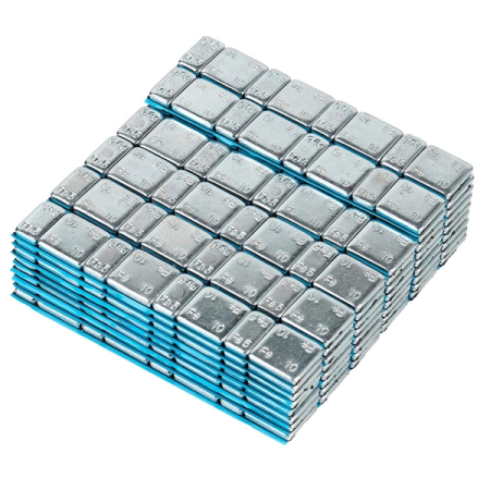 NORDBERG W510FR3 Грузики самоклеящиеся (4x5г+4x10г, L=14см) Fe закругленные, 50 лент