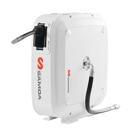 Закрытая катушка со шлангом 1/2 дюйма длиной 15 метров, масло, антифриз, воздух и вода Samoa 507222 Закрытая катушка со шлангом 1/2 дюйма длиной 15 метров, масло, антифриз, воздух и вода Samoa 507222