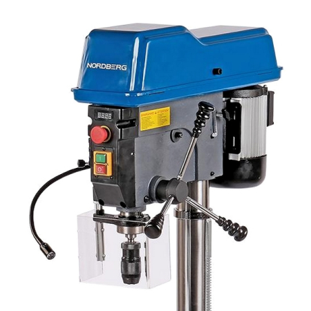 NORDBERG ND25111V Станок сверлильный 1100 Вт, 25 мм, вариатор скорости, тиски