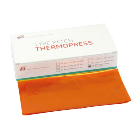 Фольга для вулканизации желтая 160x75мм, 1000 листов, Rema Tip Top 517 1972