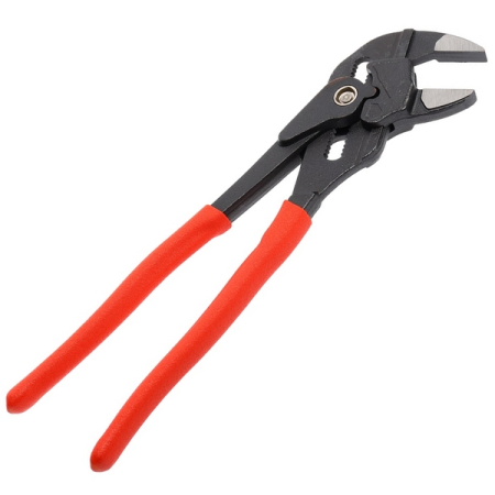 Клещи переставные 250 мм, кнопочный фиксатор, JTC-7237