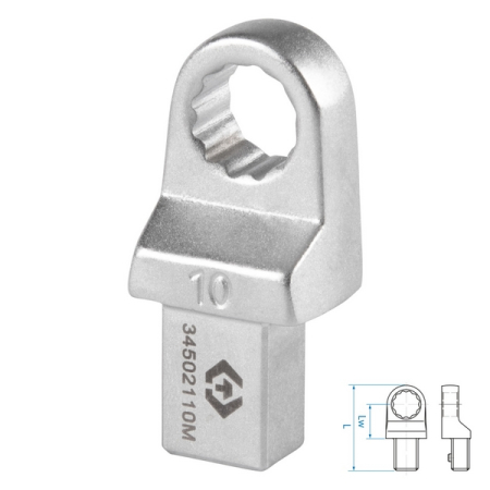 Насадка накидная серии FIT, 10 мм, 9x12 мм KING TONY 34502110M