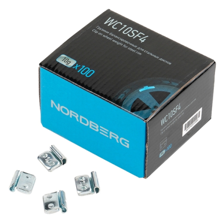 NORDBERG WC10SF4 Грузики балансировочные для стальных дисков Fe 10 г, 100 шт