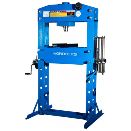 Nordberg N3650L Пресс гидравлический с ручным ножным приводом 50 тонн