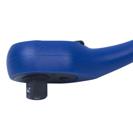 Трещотка 1/4 дюйма 72 зубца флажковая, кнопочный фиксатор Мастак 010-21615H