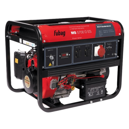 Генератор (электростанция) бензиновый Fubag MS 5700 D ES