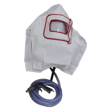 Установка пескоструйная, открытый бак для песка 14 л, KraftWell KRW-SB14T