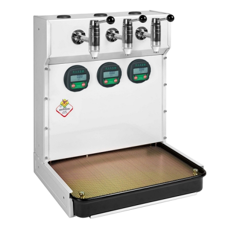 Установка для выдачи масла и технических жидкостей, 3 крана, цифровые счетчики, RAASM 37686