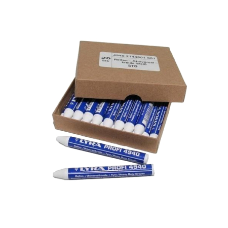 Маркировочный мел, белый, 10 мм (20 шт) Rema Tip Top