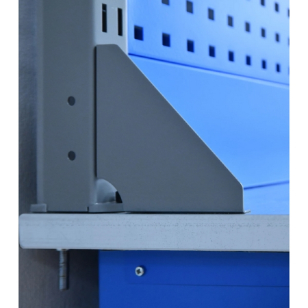 Верстак слесарный двухтумбовый, двойной экран, Верстакофф TNC 161.66.1-2