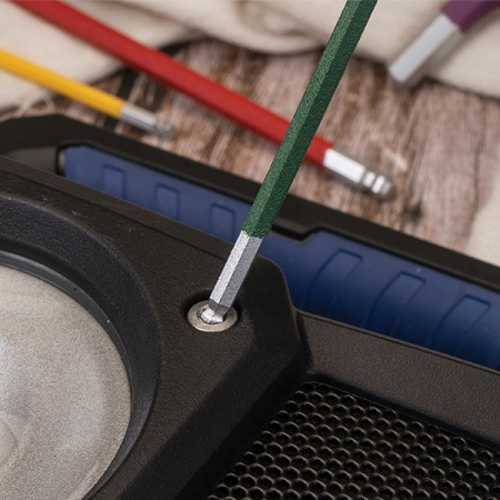 KING TONY 20109MW Набор Г-образных шестигранников 1,5-10 мм, длинные, с шаровым окончанием, 9 предметов