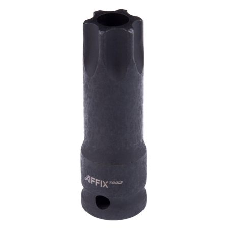 Насадка (бита) торцевая 1/2", TORX TR, T100H, L=78 мм, для шкива распредвала, AFFIX AF10321301 Насадка (бита) торцевая 1/2", TORX TR, T100H, L=78 мм, для шкива распредвала, AFFIX AF10321301